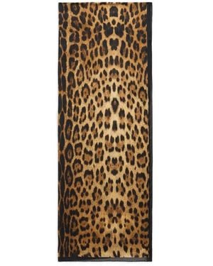 Roberto Cavalli Silky Scarves - Natural