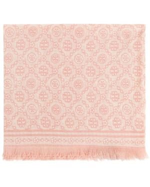 Tory Burch Seidenschals - Pink