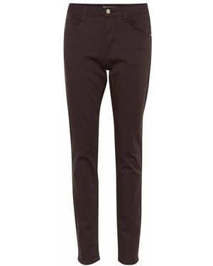 Cream Slim-Fit Broeken - Bruin