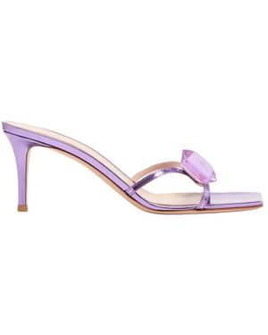 Gianvito Rossi Heeled Mules - Pink