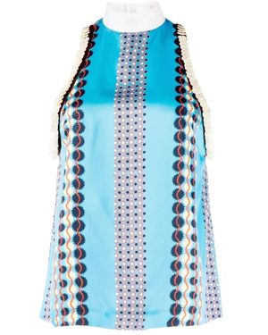 Wales Bonner Sleeveless Tops - Blue