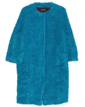 Gianluca Capannolo Single-Breasted Coats - Blue