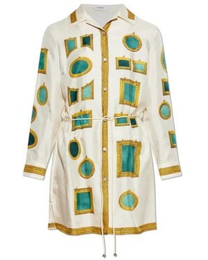 Versace Shirt Dresses - Neutro