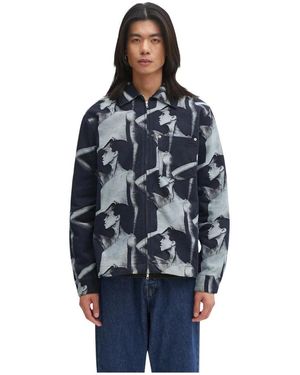 Wales Bonner Denim Jackets - Bleu