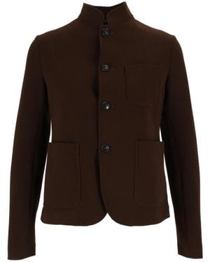 Circolo 1901 Slim Fit 4-Button Felpa - Bruin