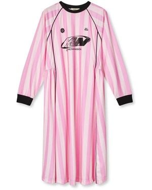 Mads Nørgaard Midi Dresses - Pink