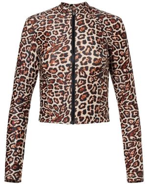 Goldbergh Jassen ,Bruin ,Lange Mouw Ritsjas - Zwart