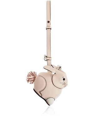 Kate Spade Accessoires ,Roze ,Leer Charmed Pippa Rabbit Bag Charm - Metallic
