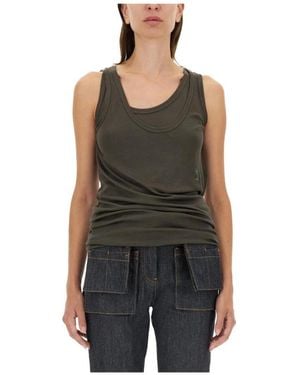Helmut Lang Convertible Tank Dress - Zwart