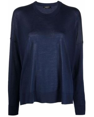 Roberto Collina Round-Neck Knitwear - Azul
