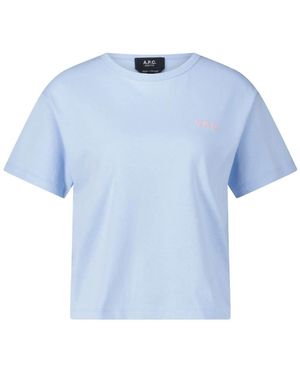 A.P.C. T-Shirts - Blu