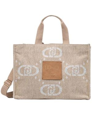 Liu Jo Tote Bags - Neutro