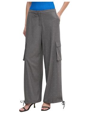 GAUDI Wide Trousers - Gris