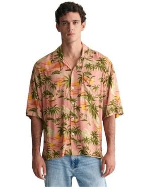 GANT Short Sleeve Shirts - Multicolour
