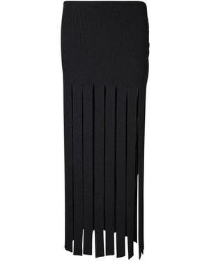 Alanui Schwarze röcke für frauen aw23
