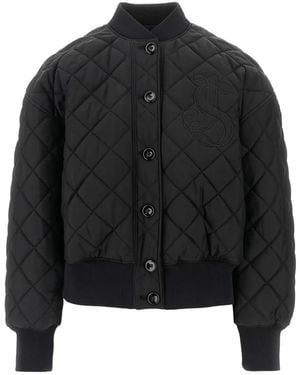 Jil Sander Winter Jackets - Negro
