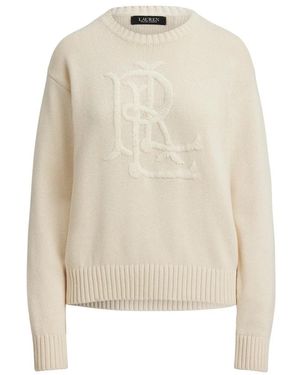 Ralph Lauren Round-Neck Knitwear - Natural