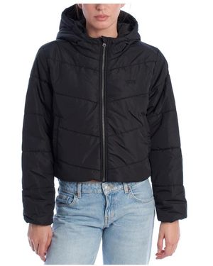 Vans Jassen ,Zwart ,Polyester Mte Foundry Crop Puff Jacket