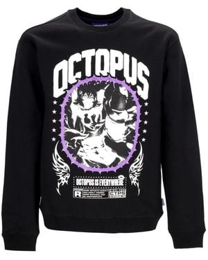 Octopus Sweatshirts - Black