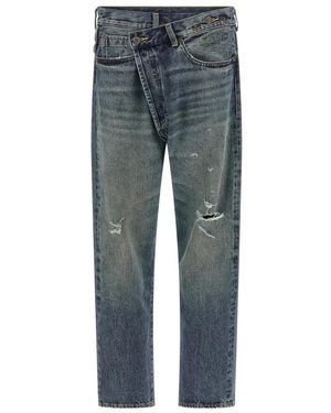 R13 Straight Fit Jeans - Blue