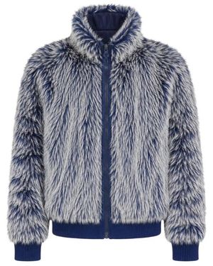 DIESEL Faux Fur & Shearling Jackets - Bleu