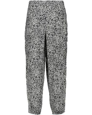 Nike Fitness ,Veelkleurig ,Outdoor Broeken - Grijs
