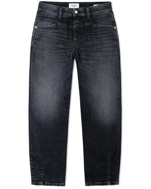 Cambio Jeans ,Zwart ,Denim Loose-Fit Jeans - Blauw