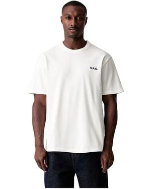 A.P.C. Boxy Petit Vpc T-Shirt - Wit