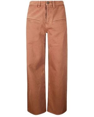 Uma Wang Straight Pants - Brown