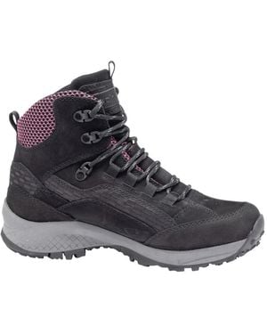 Waldläufer Lace-Up Boots - Negro