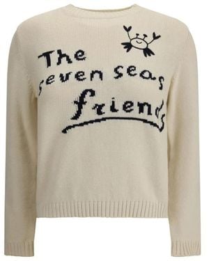 Max Mara Round-Neck Knitwear - Wit