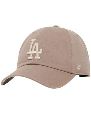 '47 Accessoires ,Bruin ,Katoen Mlb La Dodgers Ballpark Clean Up - Grijs