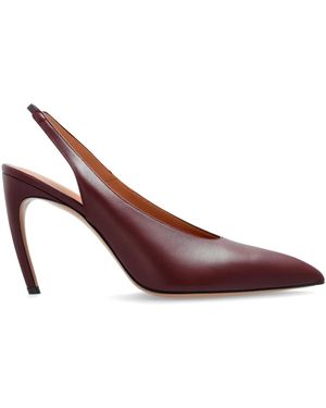The Attico Court Shoes - Brown
