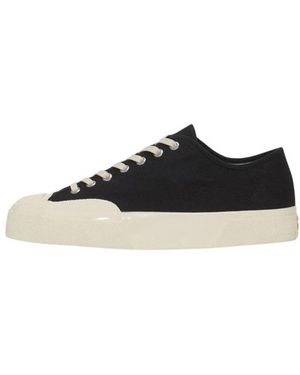 Superga 2432 Works Low Cut Cotton Canvas - Zwart