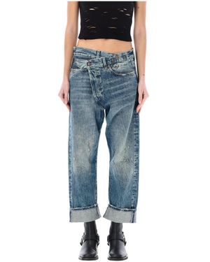 R13 Straight Jeans - Blu