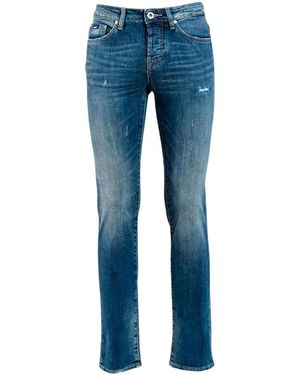 Gas Slim-Fit Jeans - Blu