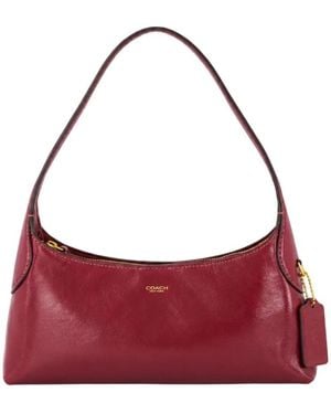 COACH Tassen ,Rood ,Leer Brooklyn Shoulder Bag 26
