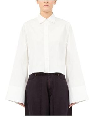 MM6 by Maison Martin Margiela Shirts - Blanc