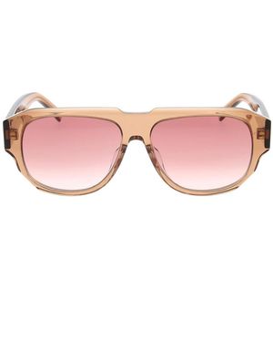 Givenchy Accessoires ,Stijlvolle Zonnebril Met Uniek Ontwerp - Roze