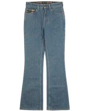 Burberry Jeans ,Blauw ,Denim Flared Jeans