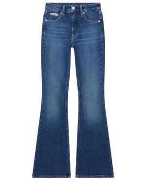 Calvin Klein Flared Jeans - Blu