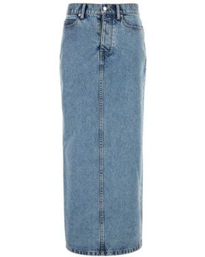 Alexander Wang Denim Skirts - Blue
