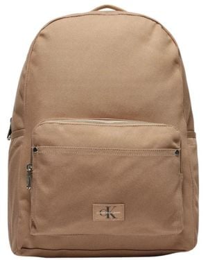 Calvin Klein Herren Tasche Mit Reißverschlusstaschen - Natur