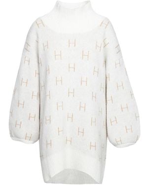 Hèst Maglione oversize accogliente bianco