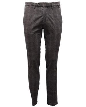 Michael Coal Slim-Fit Trousers - Grey