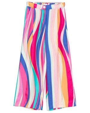 Marella Wide Trousers - Pink