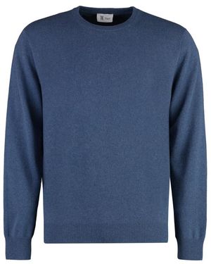 THE (Alphabet) Cashmere Knitwear - Blue