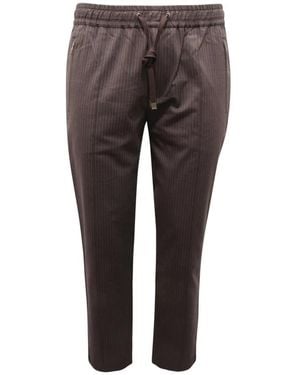 Dolce & Gabbana Slim-Fit Trousers - Grey