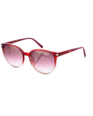 Swarovski Gafas De Sol Ovaladas Negras-Azules Con Lentes Degradados Lila, Mujer, Talla - Rojo