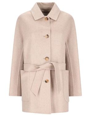 Max Mara Lembi Coat - Naturel